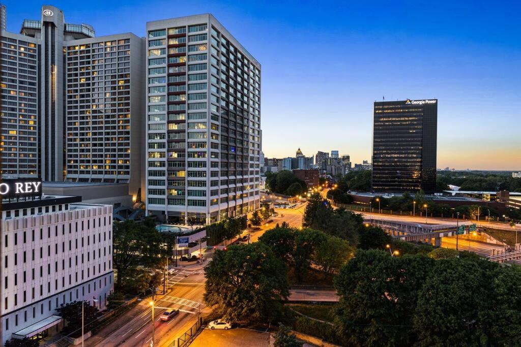 Apartament 1109-Extra Lg-King Bed-1 Free Park-Fast Wifi-Dtw Atlanta Zewnętrze zdjęcie